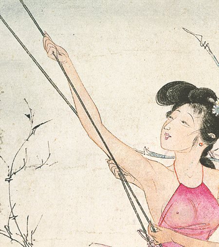 皮山县-胡也佛的仕女画和最知名的金瓶梅秘戏图